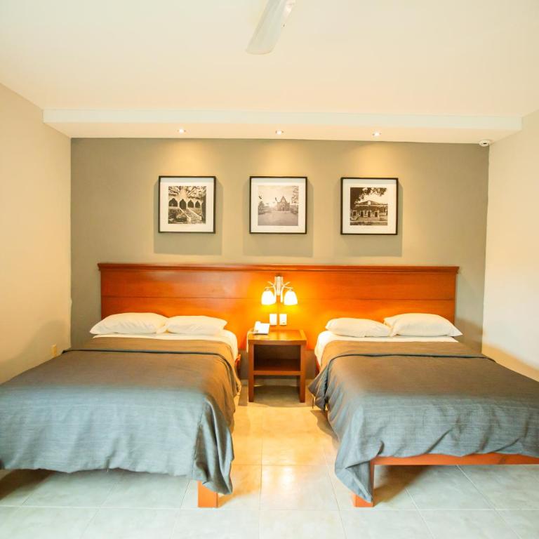 Hotel Nacional Merida - Chambre Double Standard avec 2 Lits Doubles - 8