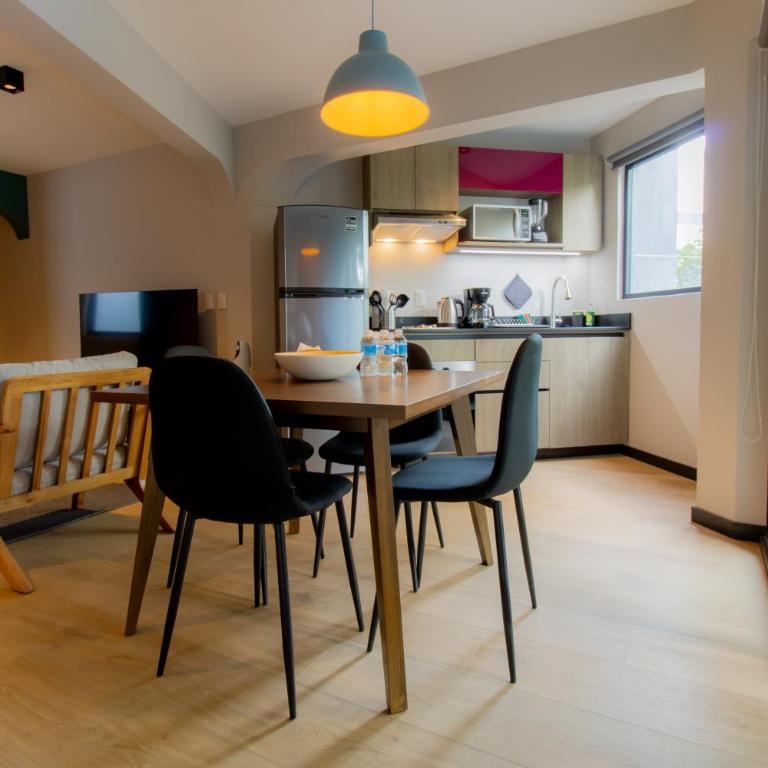 Capitalia Condesa Escandon - Deluxe Apartment, 2 Bedrooms, Balcony - 11