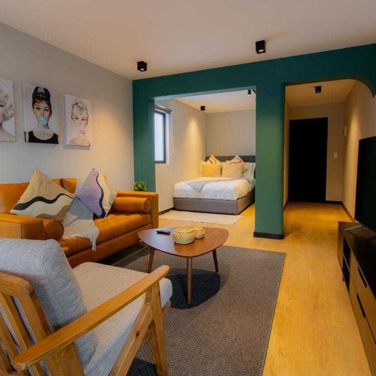 Capitalia Condesa Escandon - Deluxe Apartment, 2 Bedrooms, Balcony - 1
