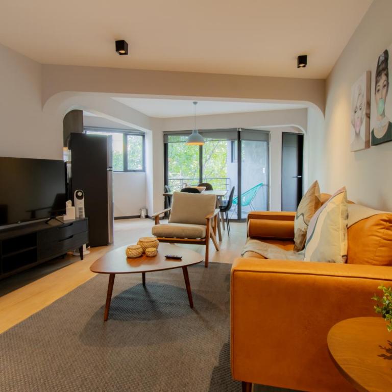 Capitalia Condesa Escandon - Deluxe Apartment, 2 Bedrooms, Balcony - 2
