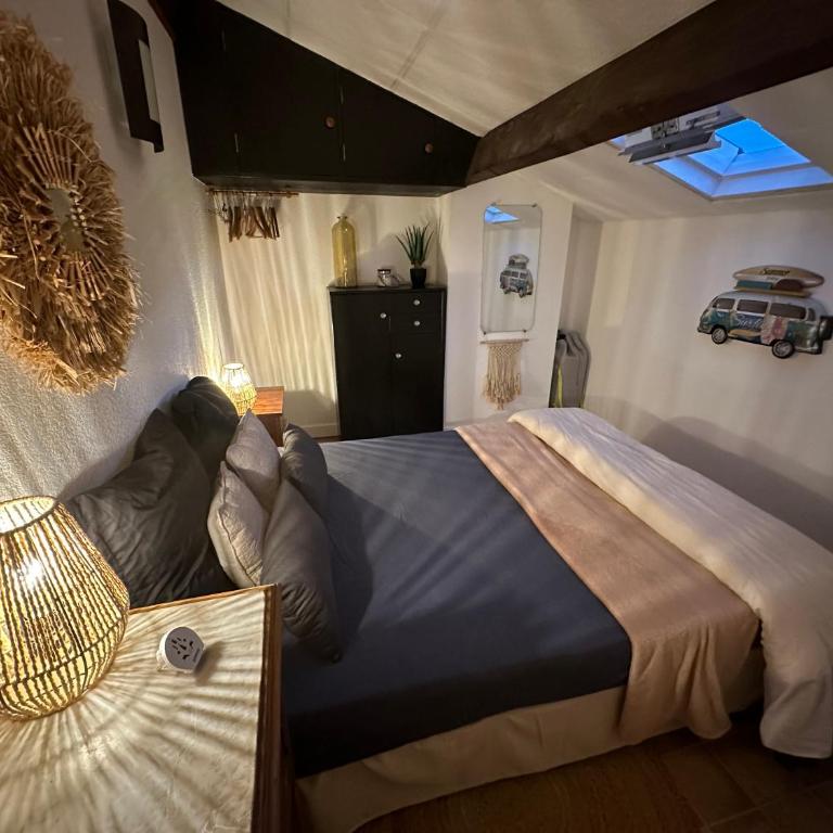 Résidence Le SUNSET Marseillan-plage, entre mer, canal du midi et lagune de Thau, étape vélo, famille, couple, VRP, toutou admis, jardin, parking privé gratuit, vélos, Clim, WIFI fibre gratuite, commodités, plage et piste cyclable à proximité - Apartamento de 2 dormitorios - 26