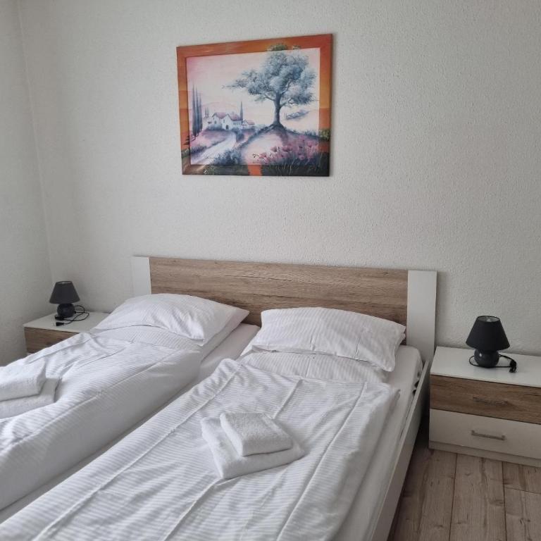 Hotel Pension Anke - Apartment mit 1 Schlafzimmer und Balkon (4 Personen) - 3