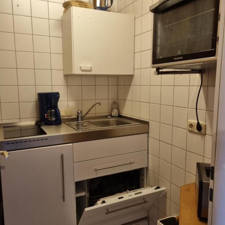 Hotel Pension Anke - Apartment mit 1 Schlafzimmer und Balkon (3 Personen) - 6
