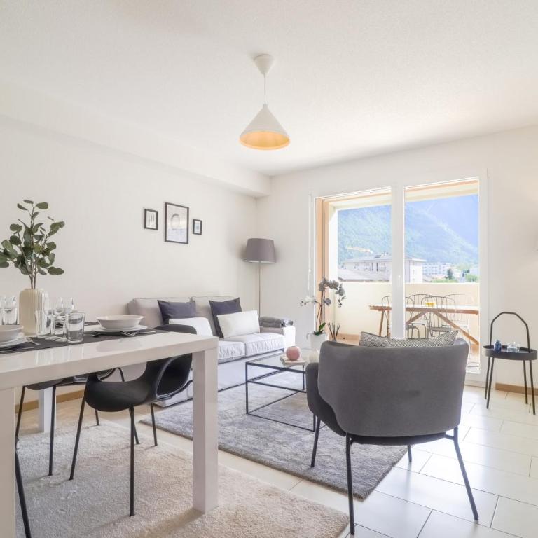 Modern apartment close to Martigny train station - Apartment mit 1 Schlafzimmer - 1