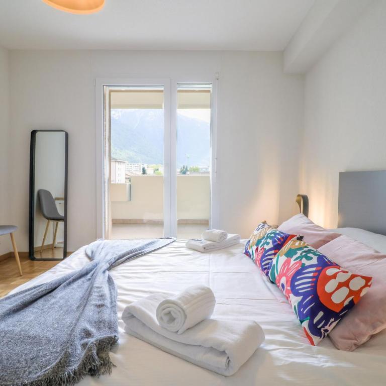 Modern apartment close to Martigny train station - Apartment mit 1 Schlafzimmer - 10