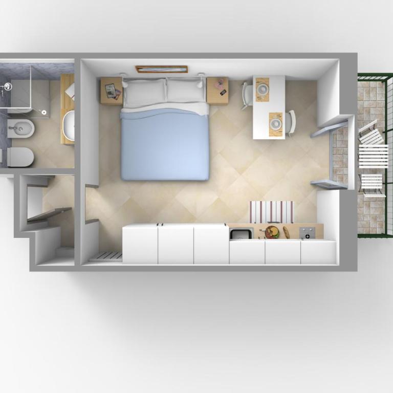 Residence Glicini - Monolocale Standard - 1