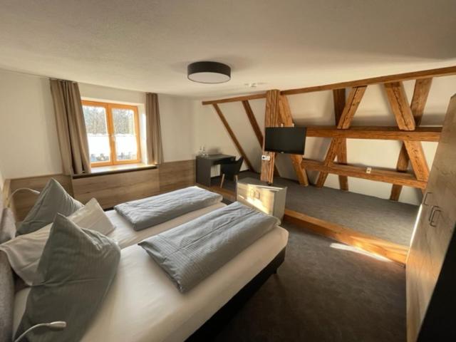 Gasthof zum Rößle Lautrach - Camera Matrimoniale - 1