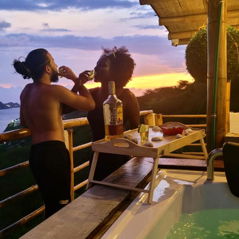 Casa Danisa Taganga con vista al mar, piscina, jacuzzi - Casa de 4 dormitorios - 6