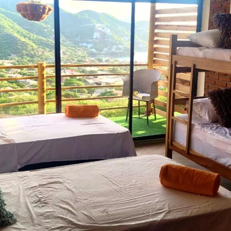 Casa Danisa Taganga con vista al mar, piscina, jacuzzi - Casa de 4 dormitorios - 32