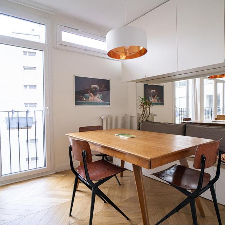 Spacious apartment with view of the Eiffel Tower - Appartement - 4