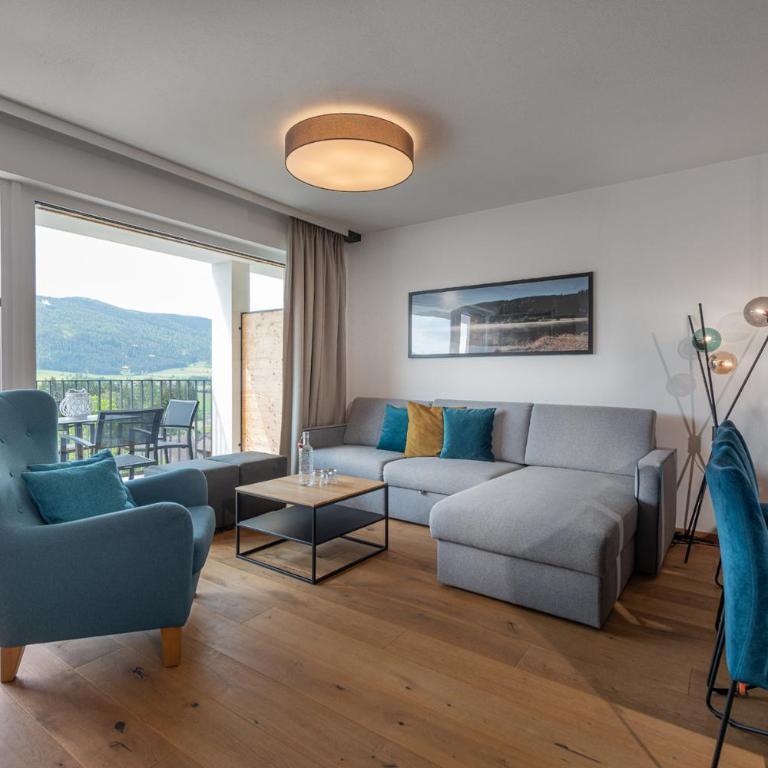 AlpenParks Hotel & Apartment Carpe Solem Mariapfarr - Superior Apartment mit 3 Schlafzimmern und Bergblick - 6