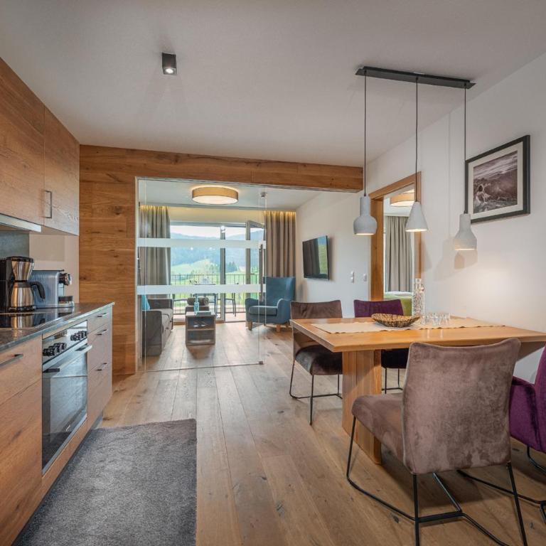 AlpenParks Hotel & Apartment Carpe Solem Mariapfarr - Apartment mit 1 Schlafzimmer und Balkon - 7