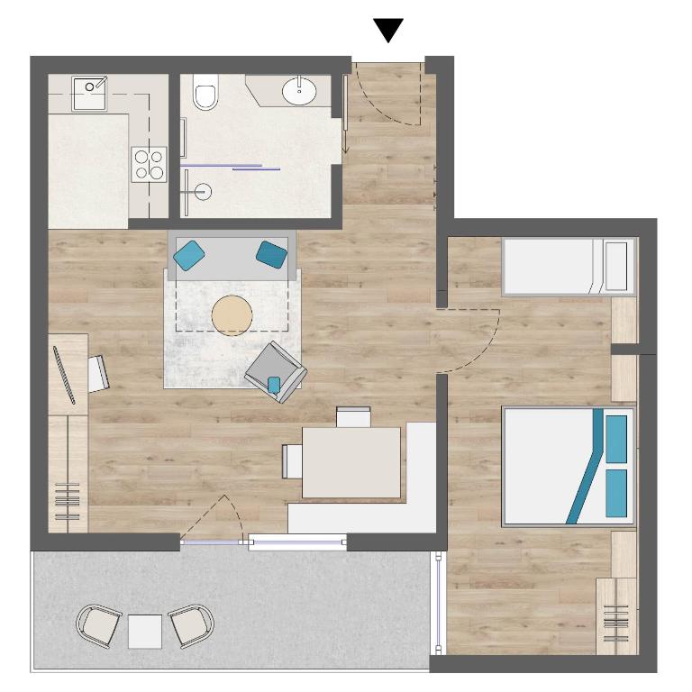 Apartment Pale - Apartment mit 1 Schlafzimmer (2-5 Erwachsene) - 2