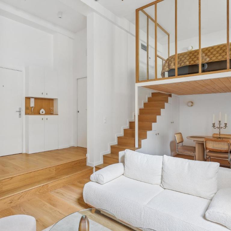 Suite luxueuse avec jardin privé Sauna et Jacuzzi - Appartement 1 Chambre - 7