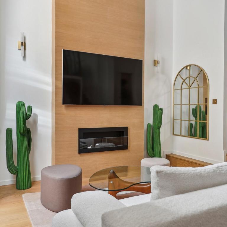 Suite luxueuse avec jardin privé Sauna et Jacuzzi - Appartement 1 Chambre - 12