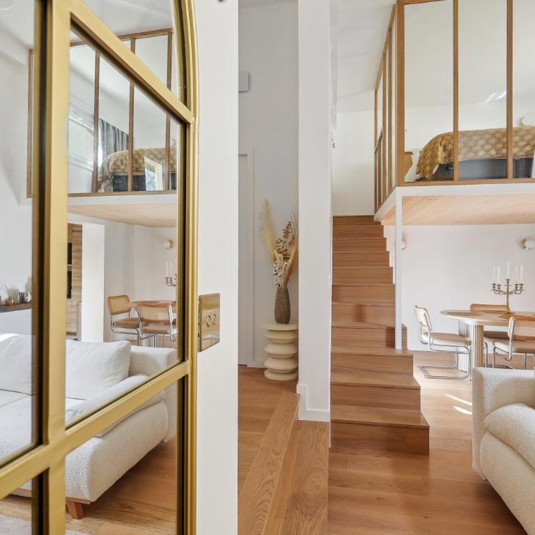 Suite luxueuse avec jardin privé Sauna et Jacuzzi - Appartement 1 Chambre - 18