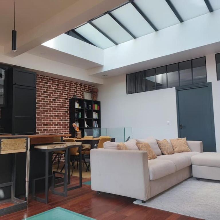 Loft Paris centre face au parc des buttes Chaumont - Loft - 6