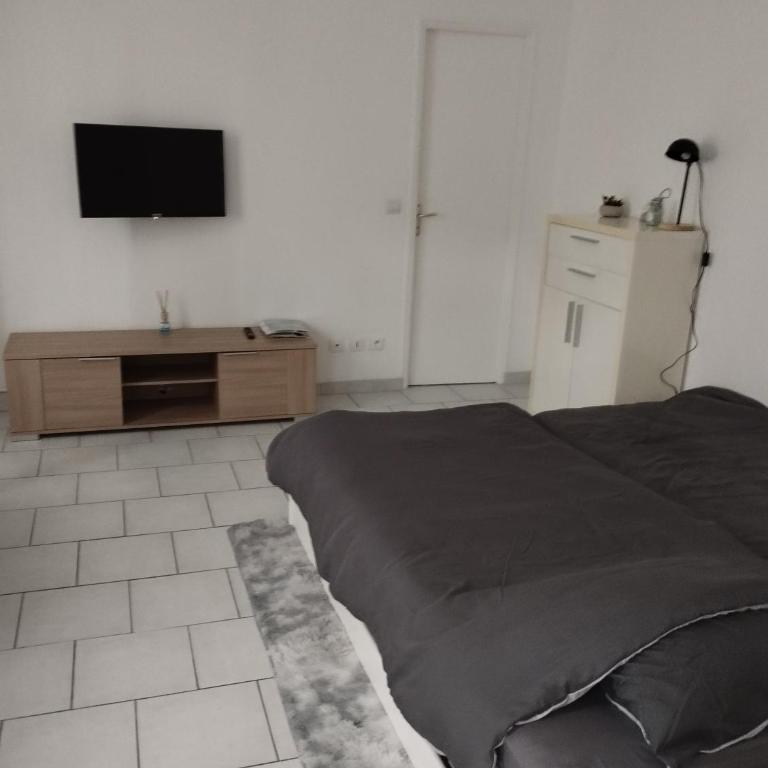 charmant studio canapé lit Netflix bein sport wifi - Apartment mit 1 Schlafzimmer - 12