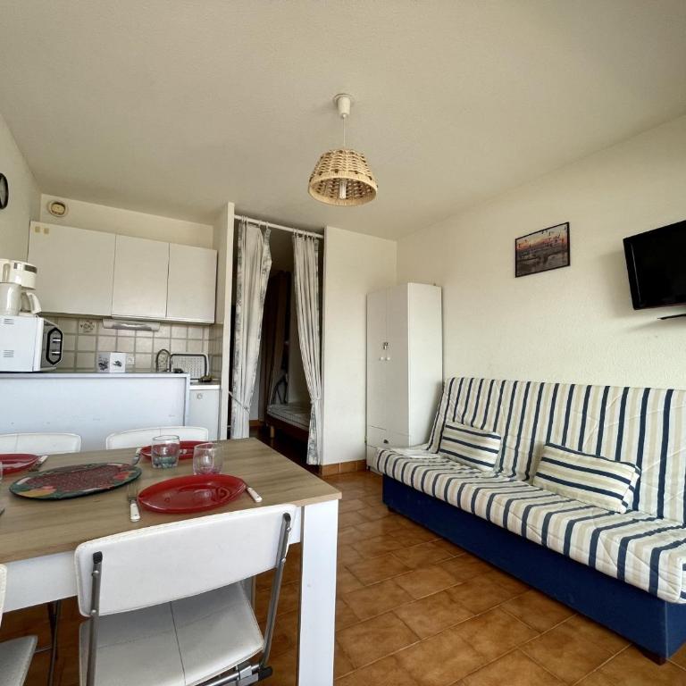 Studio cabine avec parking à 600m des plages à Sète - FR-1-338-162 - Estudio - 11
