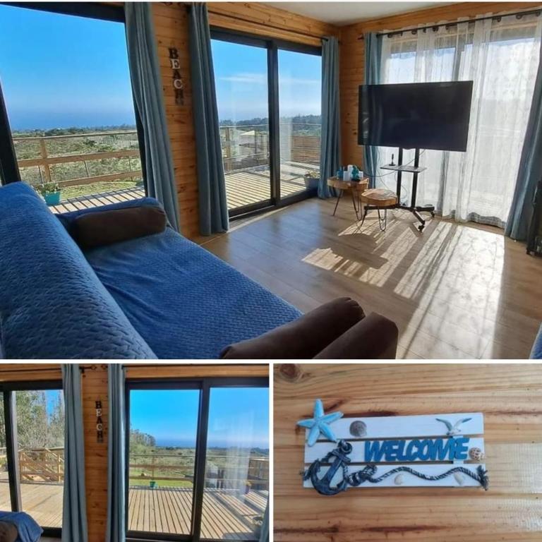 Mar y Tinaja Algarrobo Tunquen Casa con Vista al Mar y Tinaja Privada - Casa de 2 dormitorios - 52