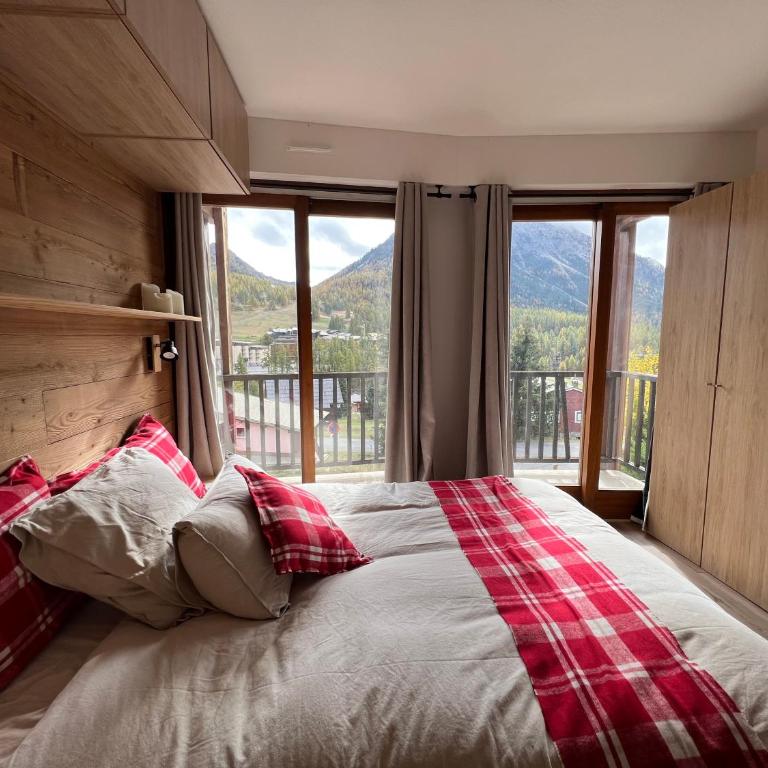 Les Tanières de Montgenèvre - La Marmotte - Duplex 4 p entièrement rénové avec vue magnifique - Appartamento con 2 Camere da Letto - 13