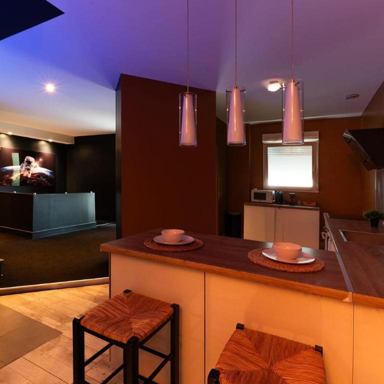 La Somptueuse 100m2 Spa/Sauna privé - Appartement 1 Chambre - 8