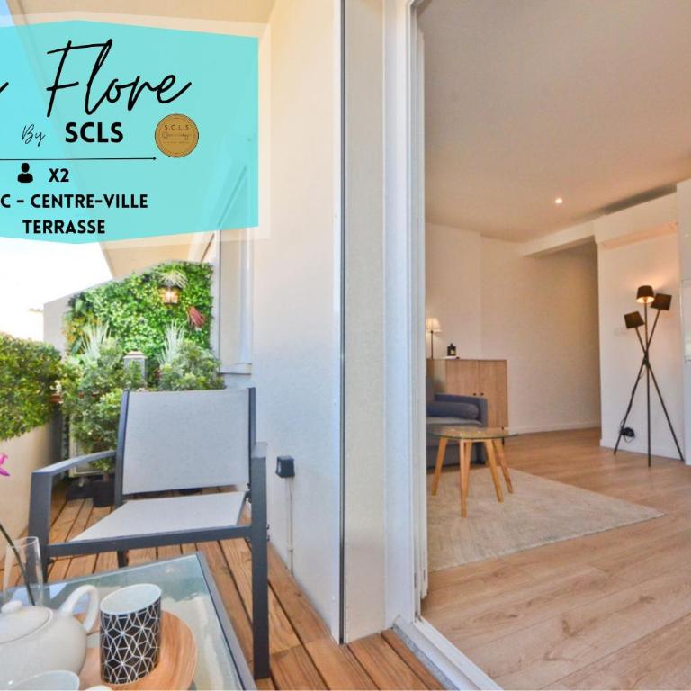 Le Flore SCLS - Wifi, Clim, Terrasse - Studio Deluxe - 1