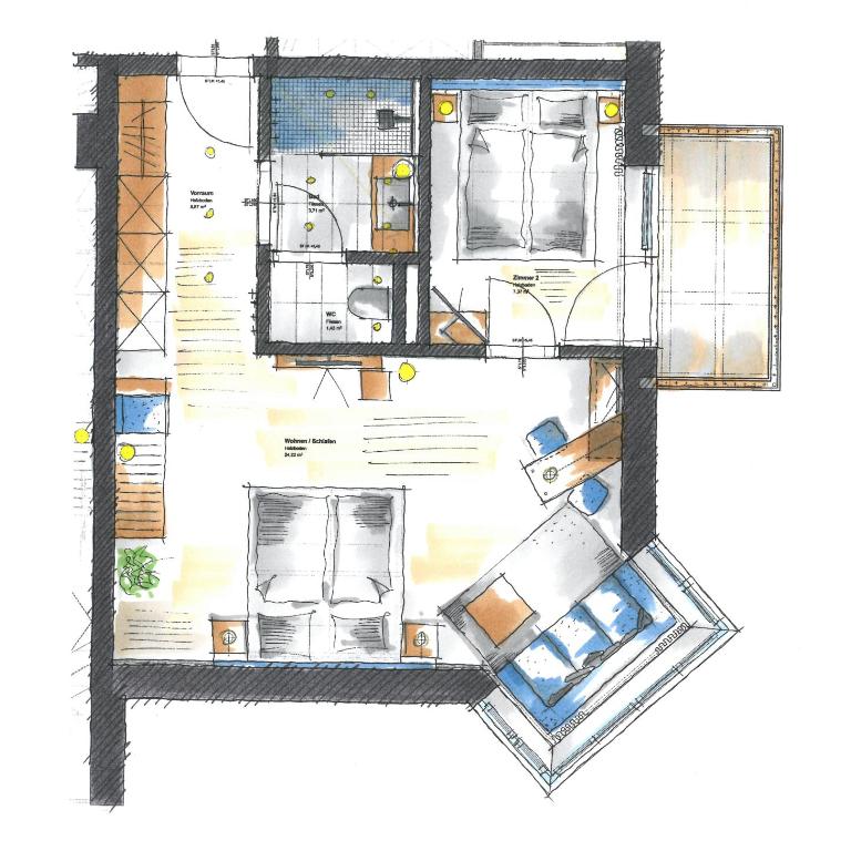 Hotel Der Löwe Leogang - Familiensuite - 1