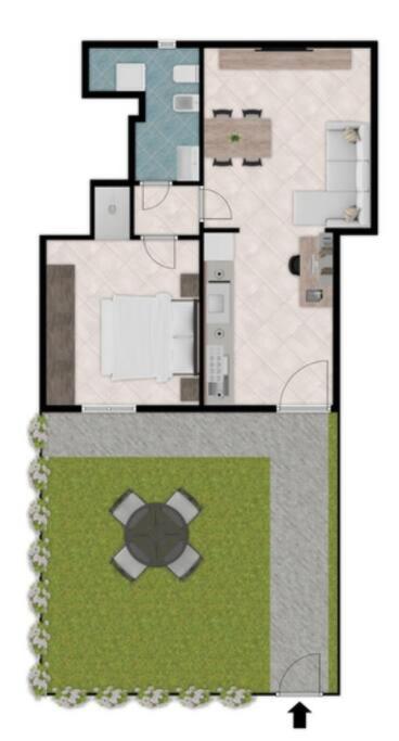 Il Giardino di Anna - Appartamento con 1 Camera da Letto - 21