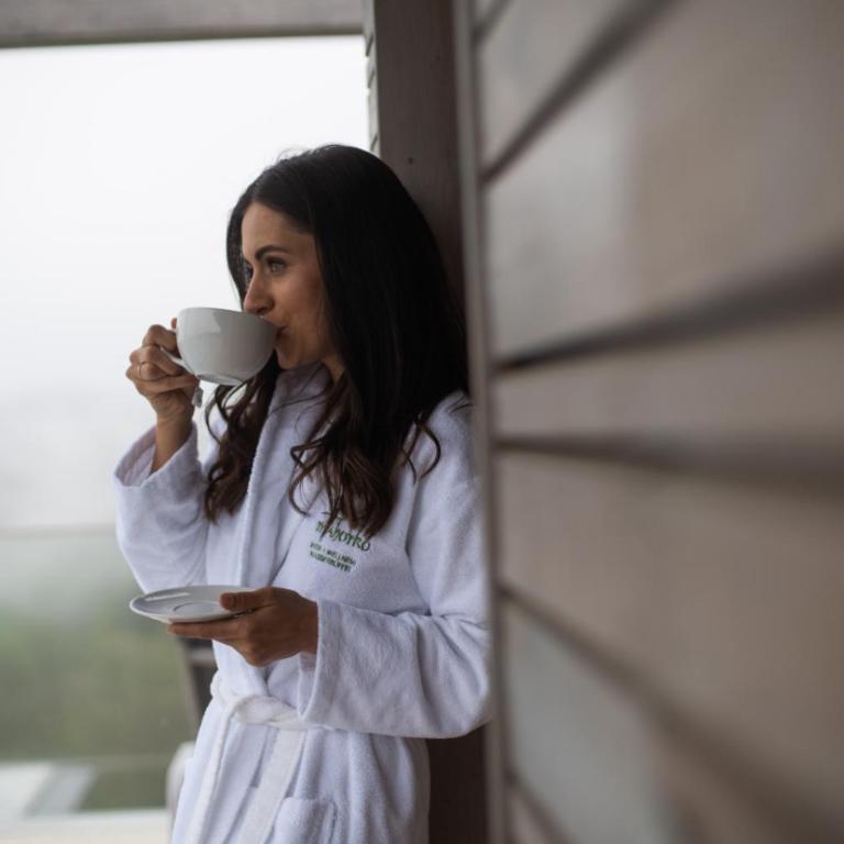Mahorko Wein Wellness Wasserbüffel - Panorama Doppelzimmer mit Bergblick - 7