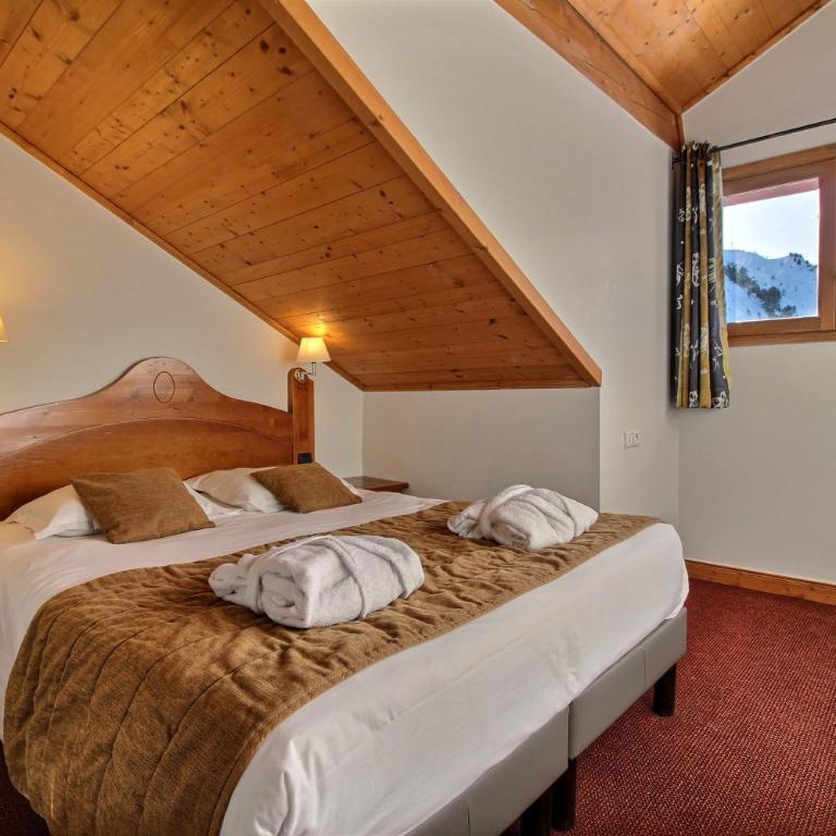 ARC 1950 - Appartement 10 personnes Duplex Cheminée - ski aux pieds - Sauna, Hammam, Jacuzzi - Appartamento con 4 Camere da Letto e Balcone - 20