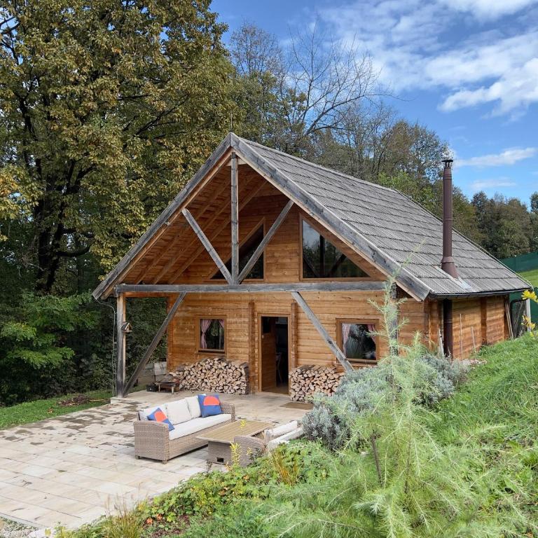 Wood Cabin Hillside Retreat - Vikendica - 28
