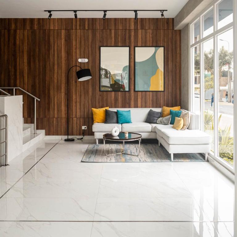 Beautiful Space in Miraflores 3BR 2Bths Exclusive King Bed Suite and Parking - Apartamento de 3 dormitorios con balcón - 76