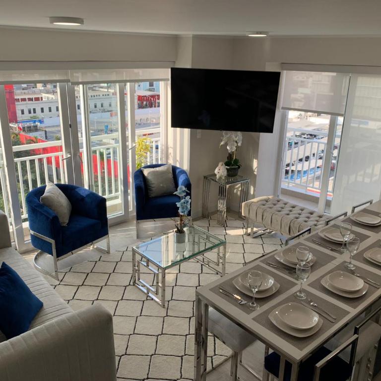 Beautiful Space in Miraflores 3BR 2Bths Exclusive King Bed Suite and Parking - Apartamento de 3 dormitorios con balcón - 85