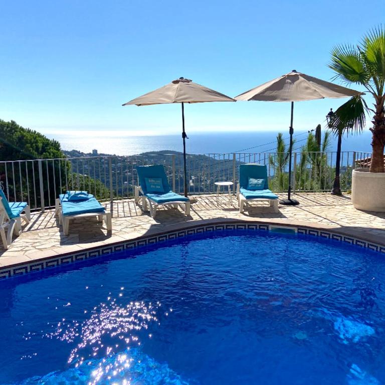 Villa Violetas - Magnificent sea view, 8 pers and baby cot available, quiet area - Villa con vistas al mar - 9