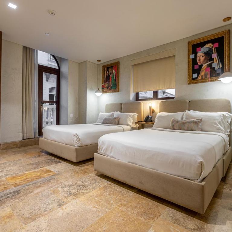 Hotel Voilá Centro Histórico - Deluxe Queen Room with Two Queen Beds - 1