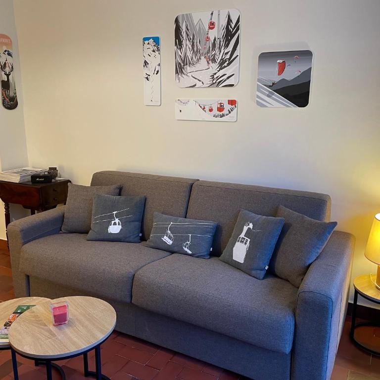 Résidence Bois du Bouchet, appartement vue montagne, calme, parking gratuit, proche centre - Appartement 1 Chambre - 2