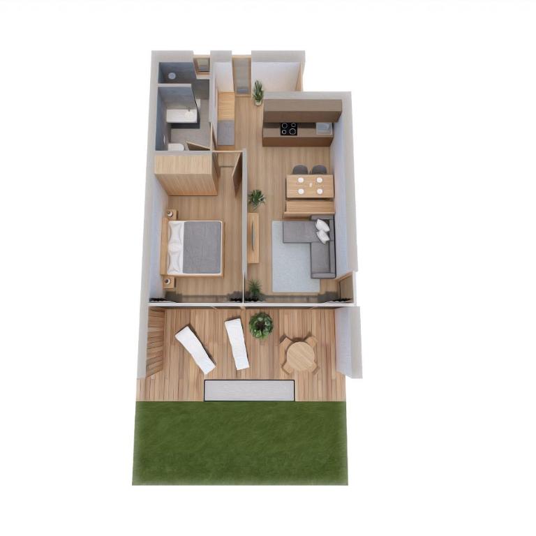 Greva Apartments 1 - Appartamento con Vista Giardino - 27