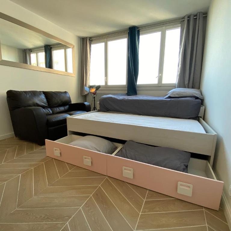 Full Loft in PARIS - 2 single beds for 2 - Chinatown - Appartement 1 Chambre - 2