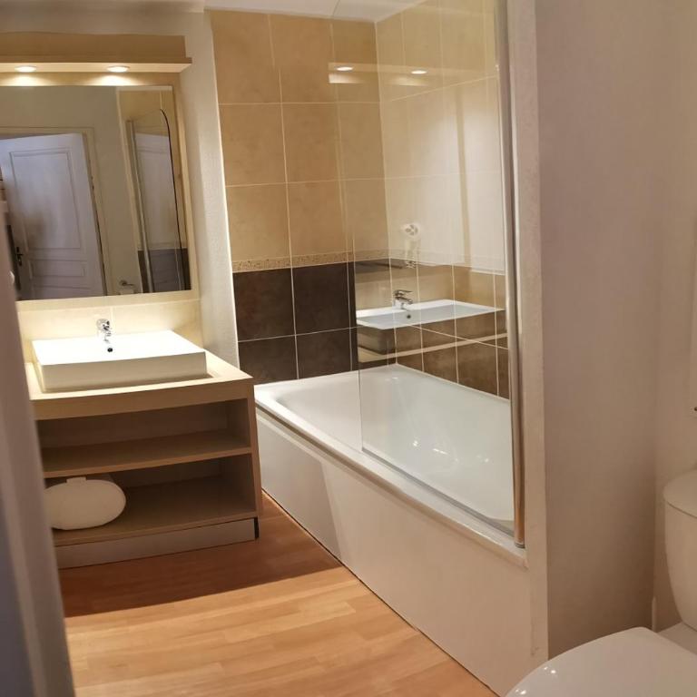 Superbe appartement en résidence avec piscine LES ORRES 1800 - Apartment mit 1 Schlafzimmer - 9