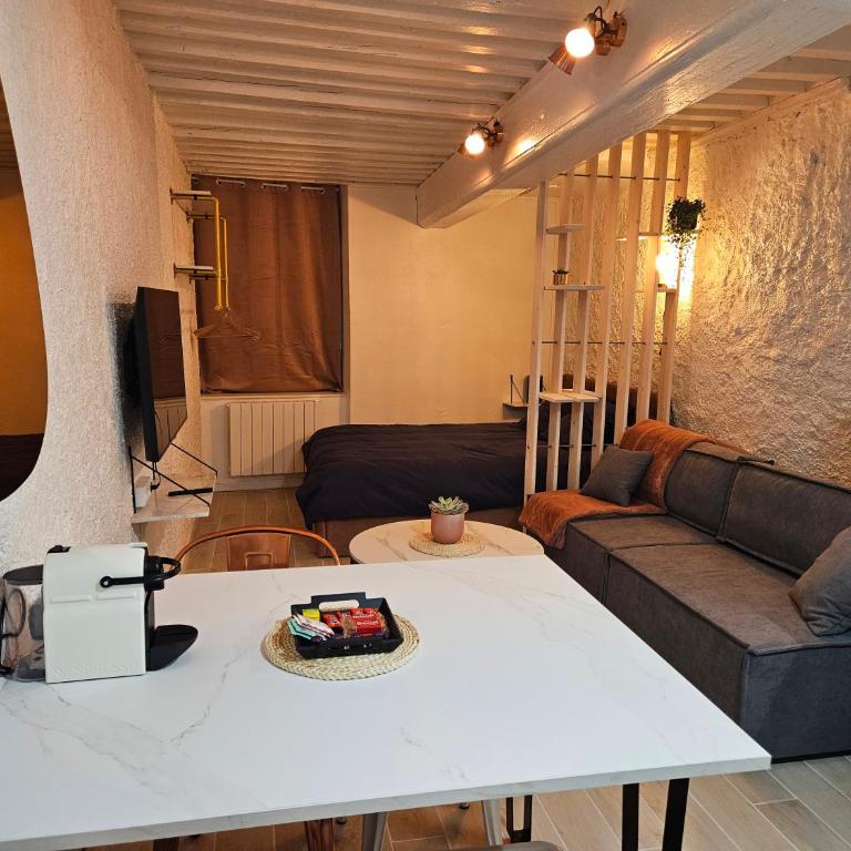 Suite charmante proche du temple romain - Apartment mit 1 Schlafzimmer - 8