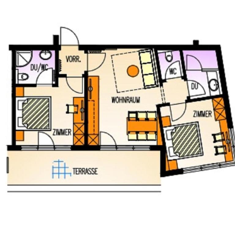 Noldis Apart - Apartment mit 2 Schlafzimmern - 9