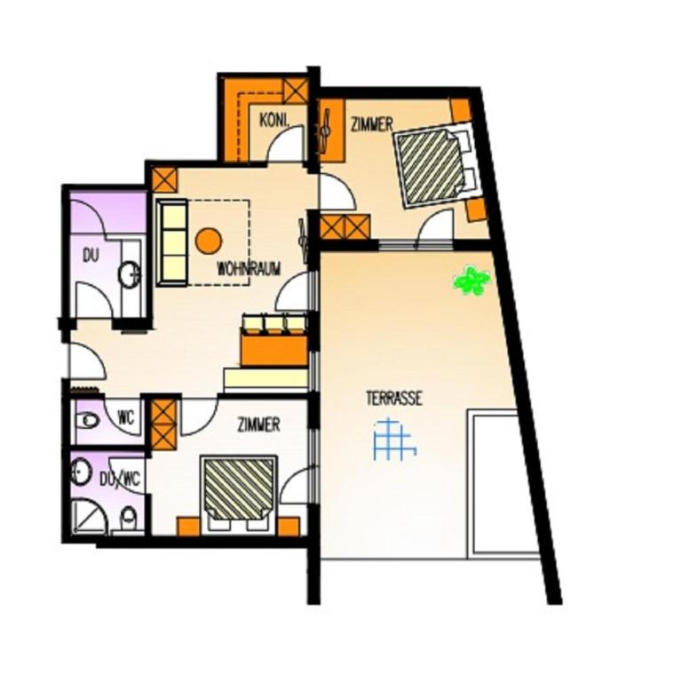 Noldis Apart - Apartment mit 2 Schlafzimmern - 10