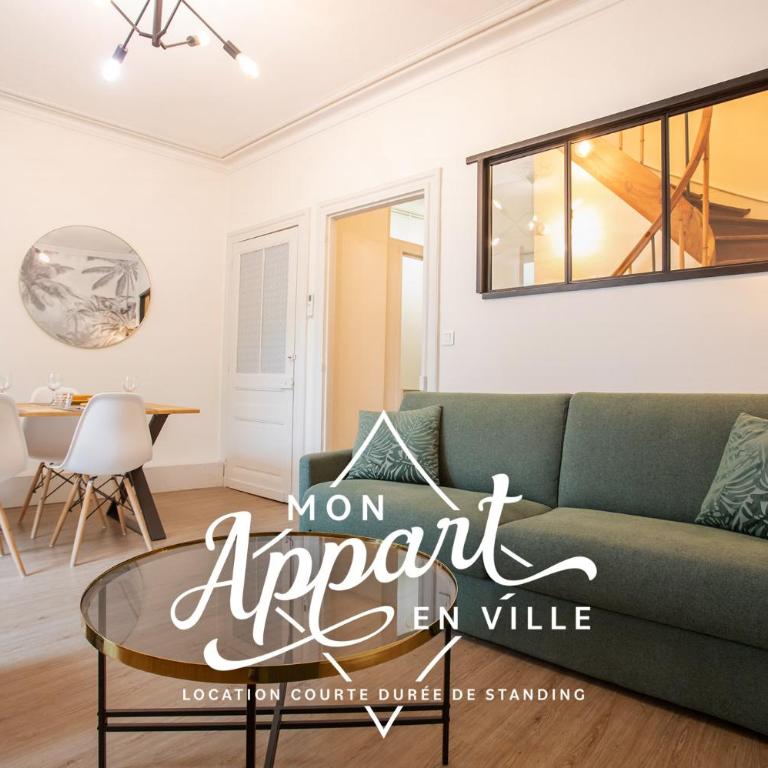 Le Chic & Familial, 2 Chambres, Idéal Familles & Pros - Two-Bedroom Apartment - 1