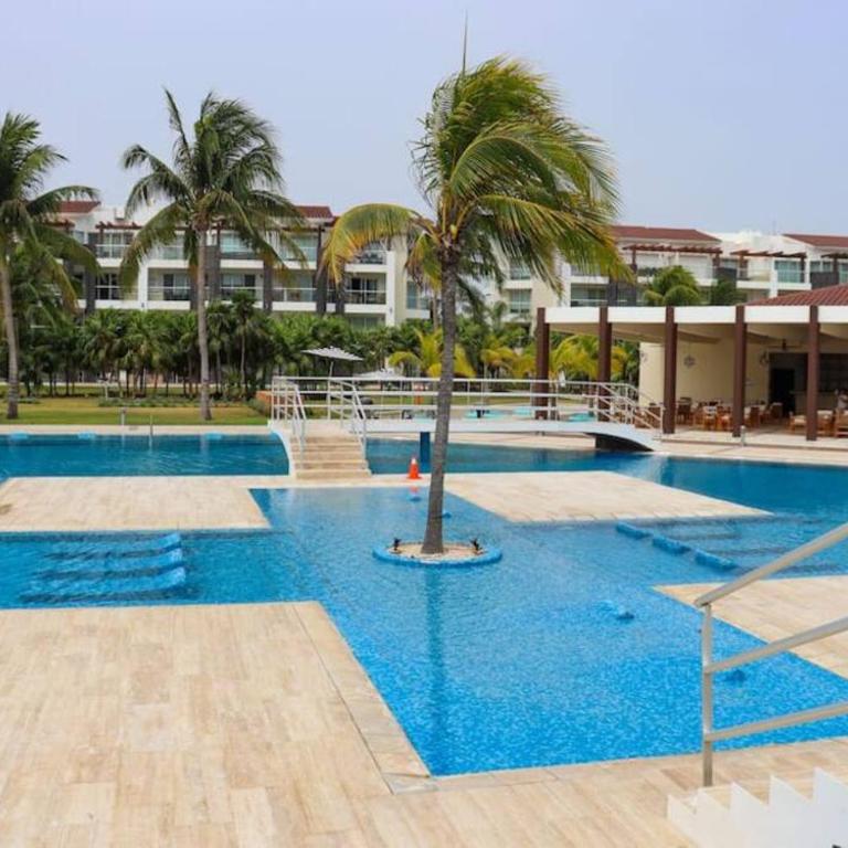 MAREAZUL Beachfront Apartment 2BR Private Pool Casa Áncora - Two-Bedroom Apartment - 21