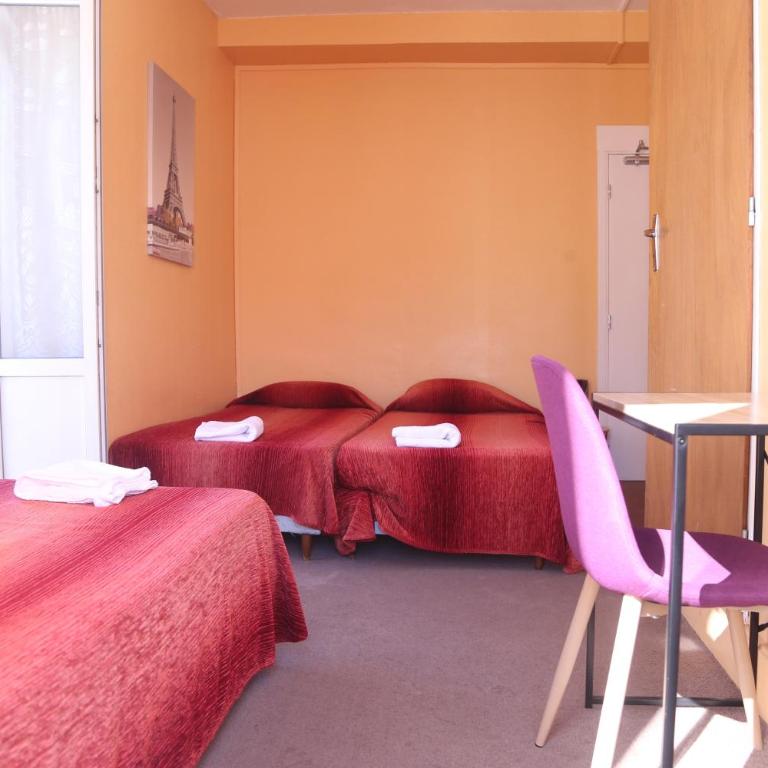 Hôtel restaurant Le Parisien - Chambre Triple Basique - 2