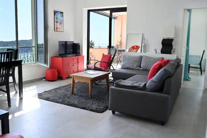 Les Lucioles - Vue mer, AC, Wi-Fi, 4 pers - Appartement 2 Chambres - 7