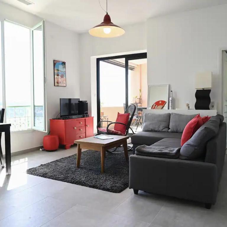 Les Lucioles - Vue mer, AC, Wi-Fi, 4 pers - Appartement 2 Chambres - 14