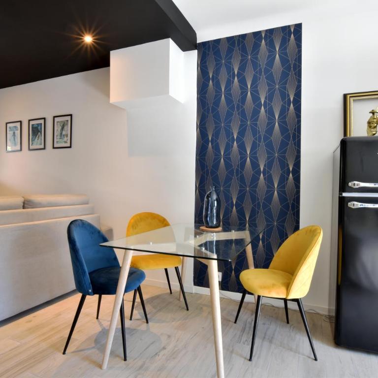centre ville grand studio rdc grande terrasse climatisation - Studio - 8