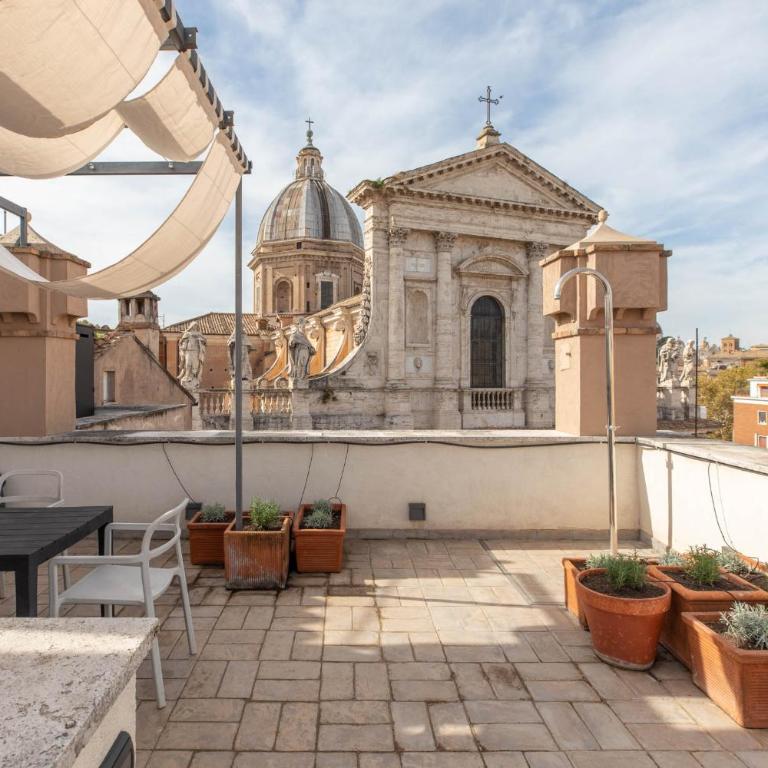 iFlat Navona's Penthouse with Stunning View - Appartement 1 Chambre - 26
